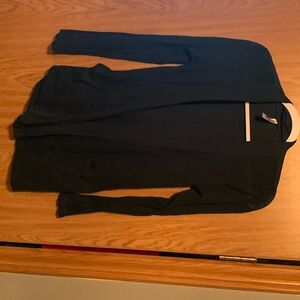 Teal cardigan with pockets